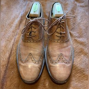 Cole Haan Wingtip Oxfords - British Tan